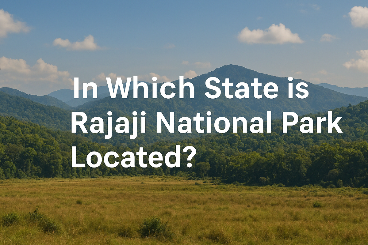 In Which State is Rajaji National Park Located Know About Its Location and History