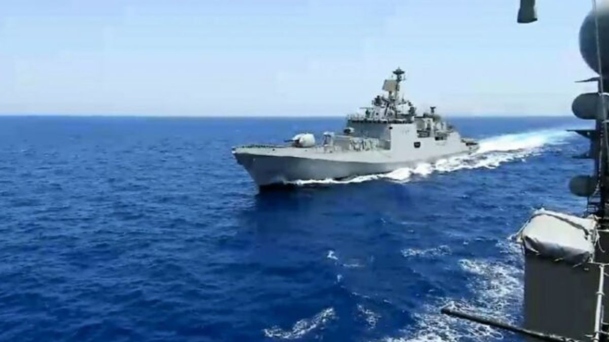 India-Greece Conduct PASSEX to Boost Naval Cooperation