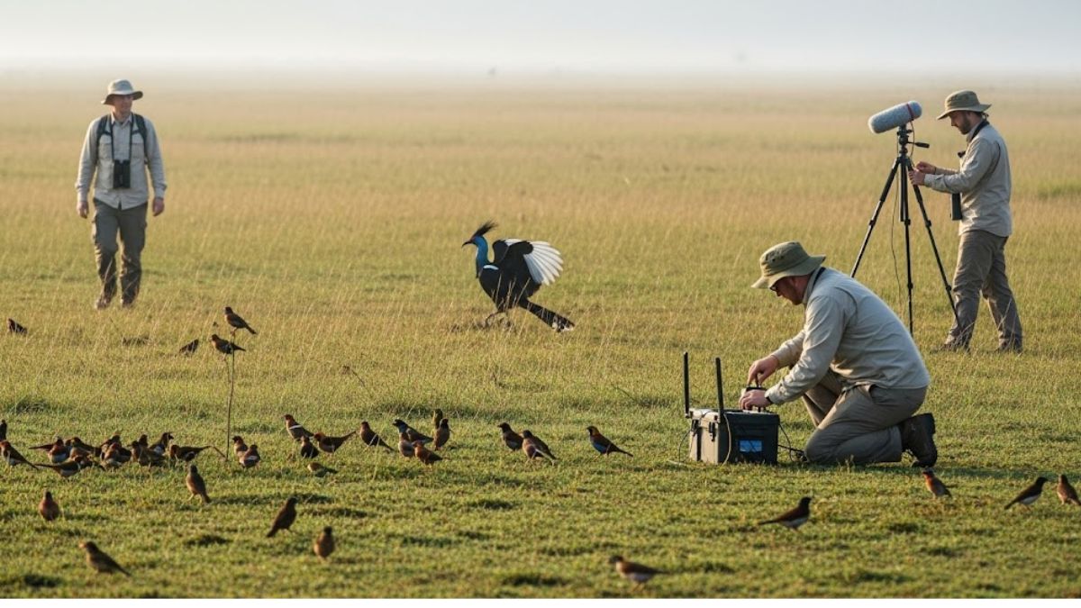 Kaziranga’s Hidden Voices What the India's First Grassland Bird Census Revealed!