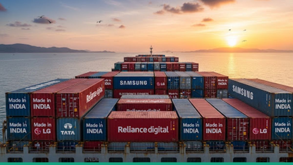 India’s Electronics Exports Soar Over 47% in Q1 FY26, Driven by Mobile Phones