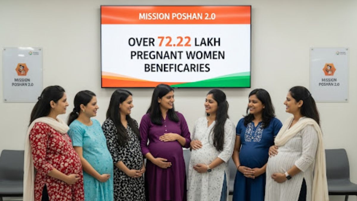 Over 72.22 Lakh Pregnant Women Registered Under Mission Poshan 2.0