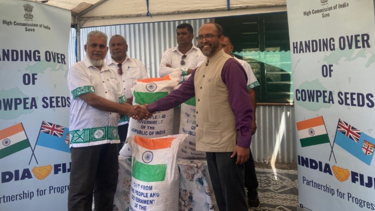India Sends 5 Tonnes of Cowpea Seeds to Fiji as Humanitarian Aid