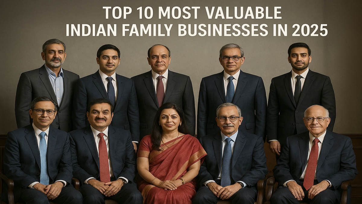 Top 10 Most Valuable Indian Family Businesses in 2025