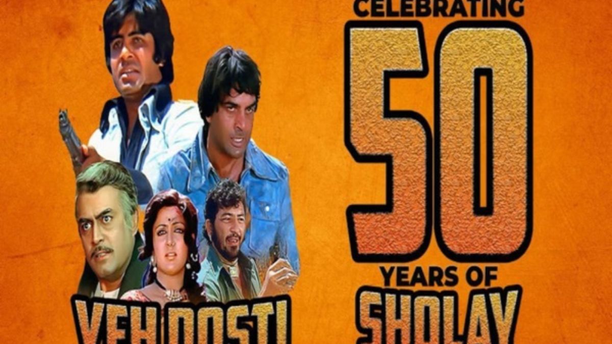 India Post Celebrates 50 Years of Sholay with Special Post Card Releases