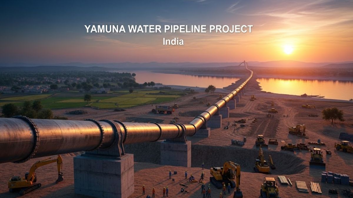 Yamuna Water Pipeline Project MoU for Inter-State Water Transfer