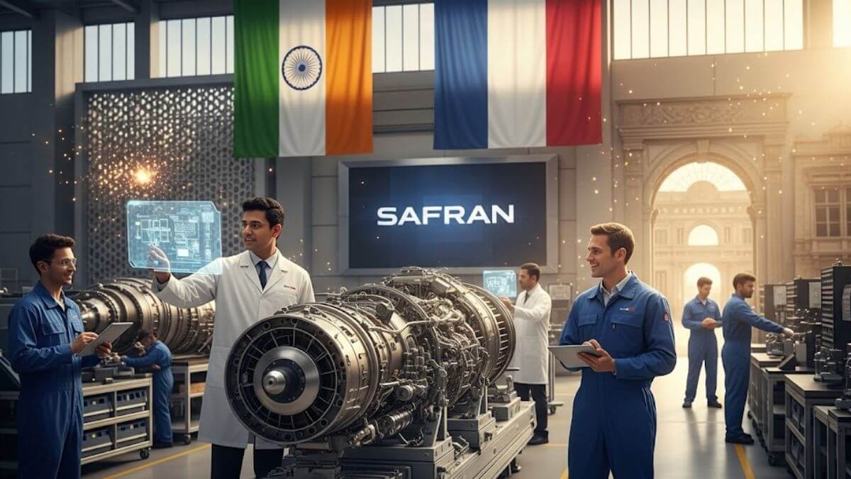 India Partners with France’s Safran to Build Jet Engines for Next-Gen Fighter Aircraft