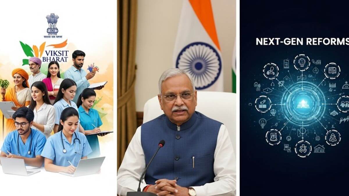 Centre Forms Rajiv Gauba-Led Panels to Spearhead Next-Gen Reforms and Viksit Bharat Vision