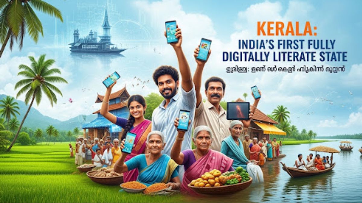 Kerala Becomes India’s First Fully Digitally Literate State
