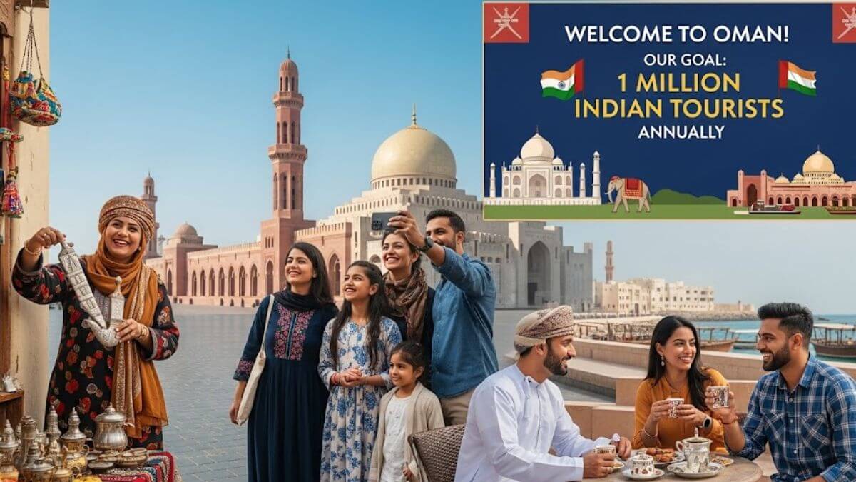 Oman Targets 1 Million Indian Tourists Annually