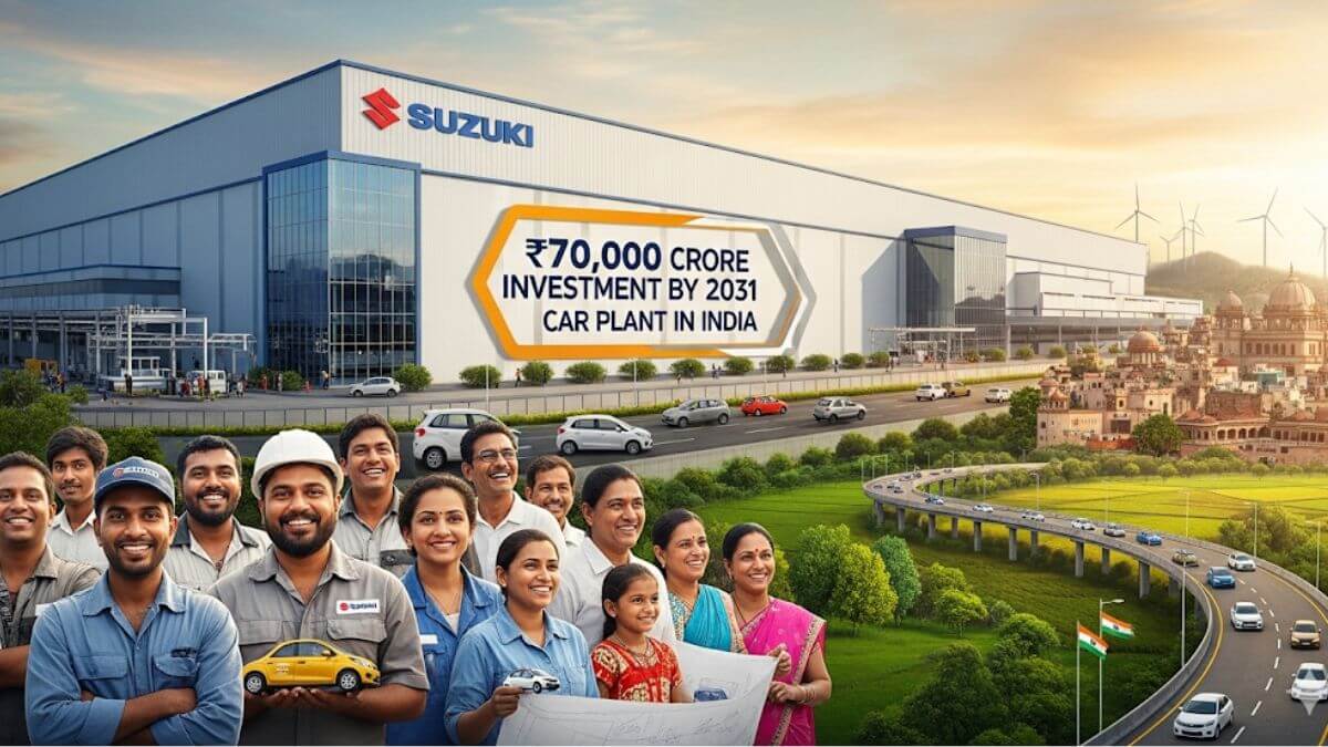 Suzuki to Invest ₹70,000 Crore in India by 2031 (1)