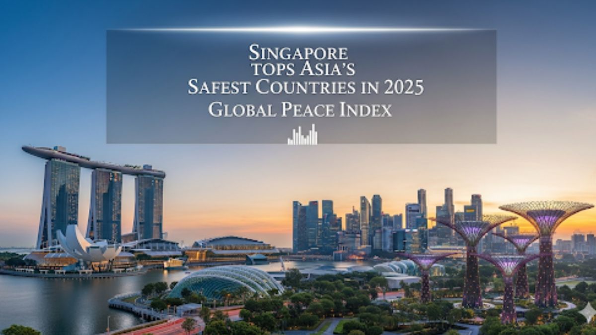 Singapore Named Asia’s Safest Country in 2025 GPI