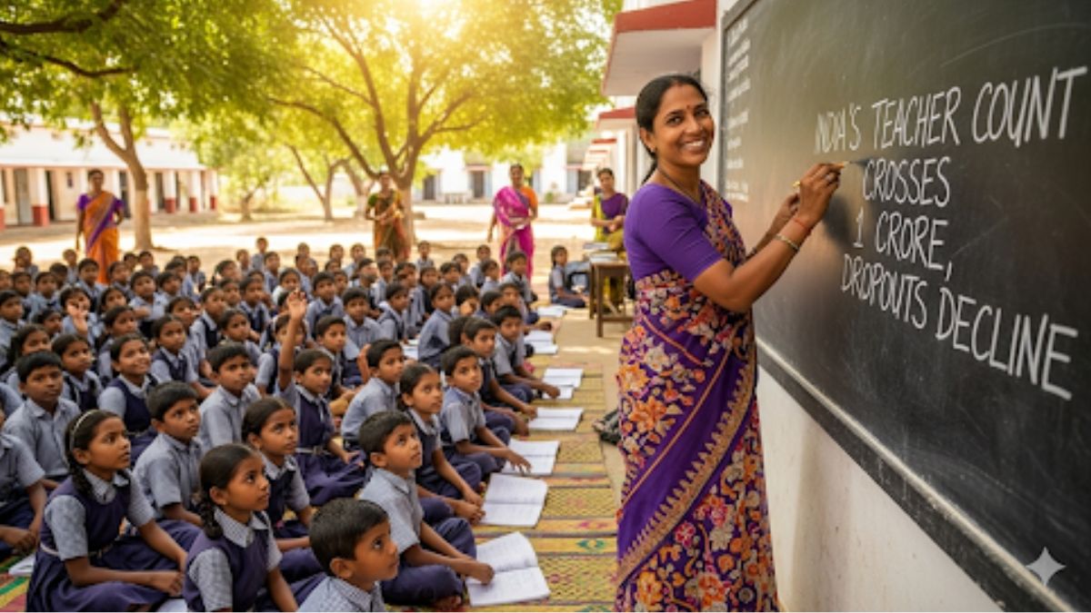 India’s School Teachers Cross One Crore UDISE Report