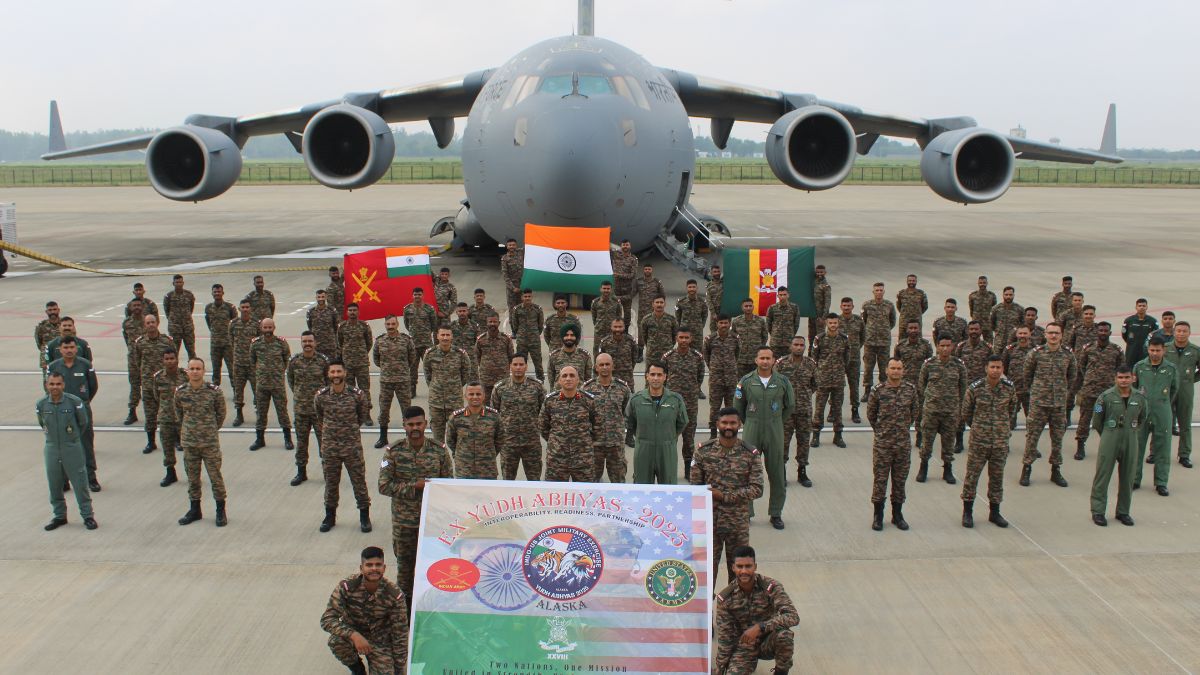 Indian Army Departs For Yudh Abhyas 2025 in Alaska