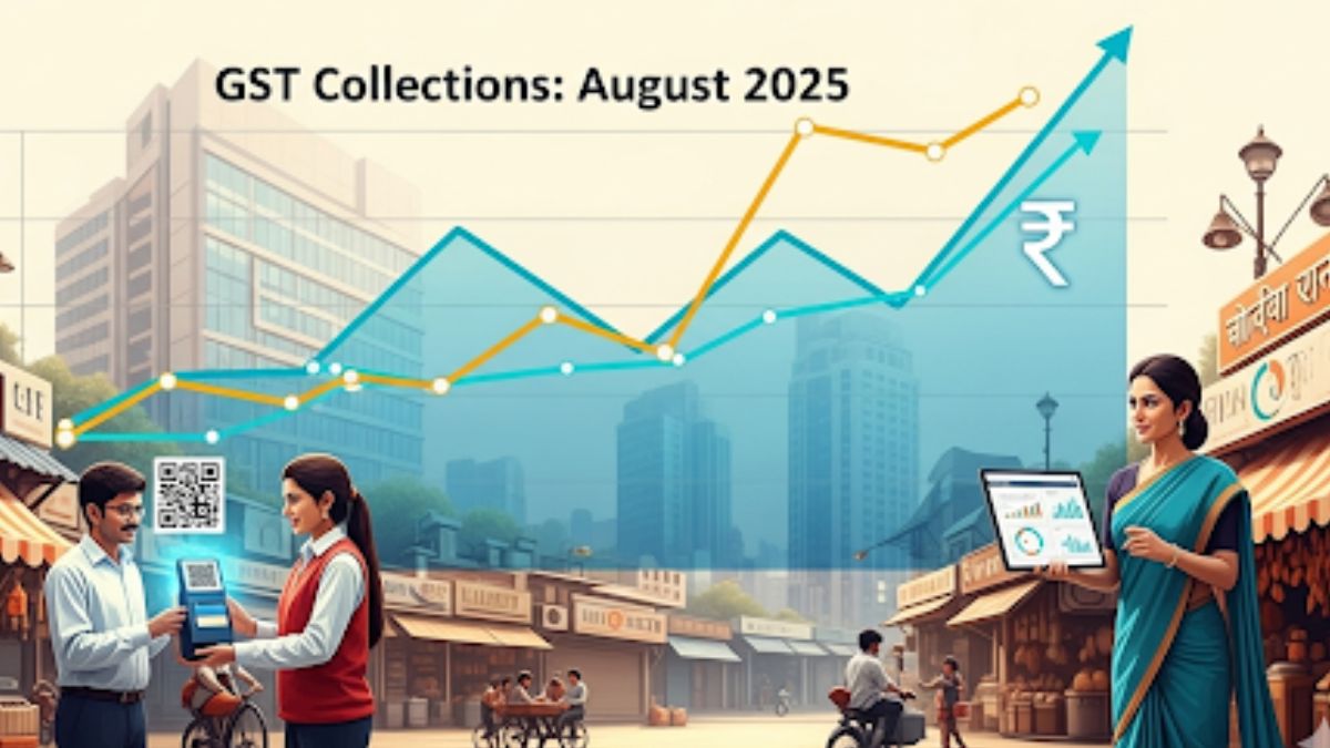 India’s GST Collection Rises to ₹1.86 Trillion in August