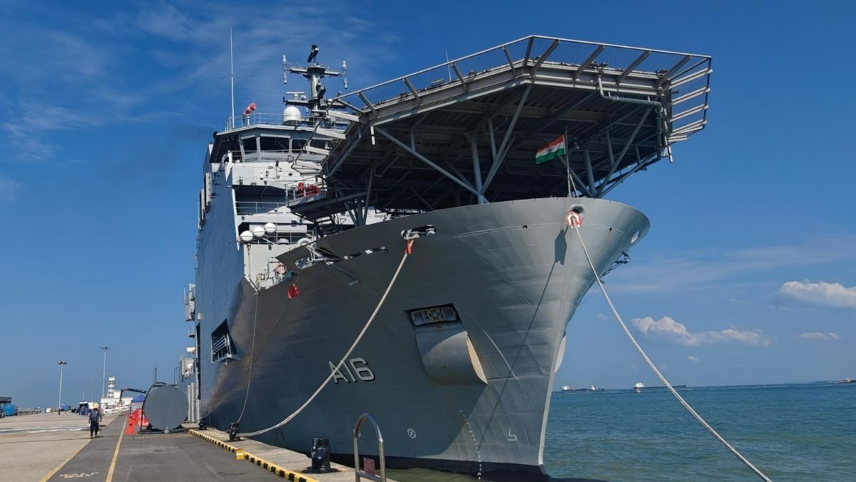 INS Nistar Joins Exercise Pacific Reach 2025 in Singapore