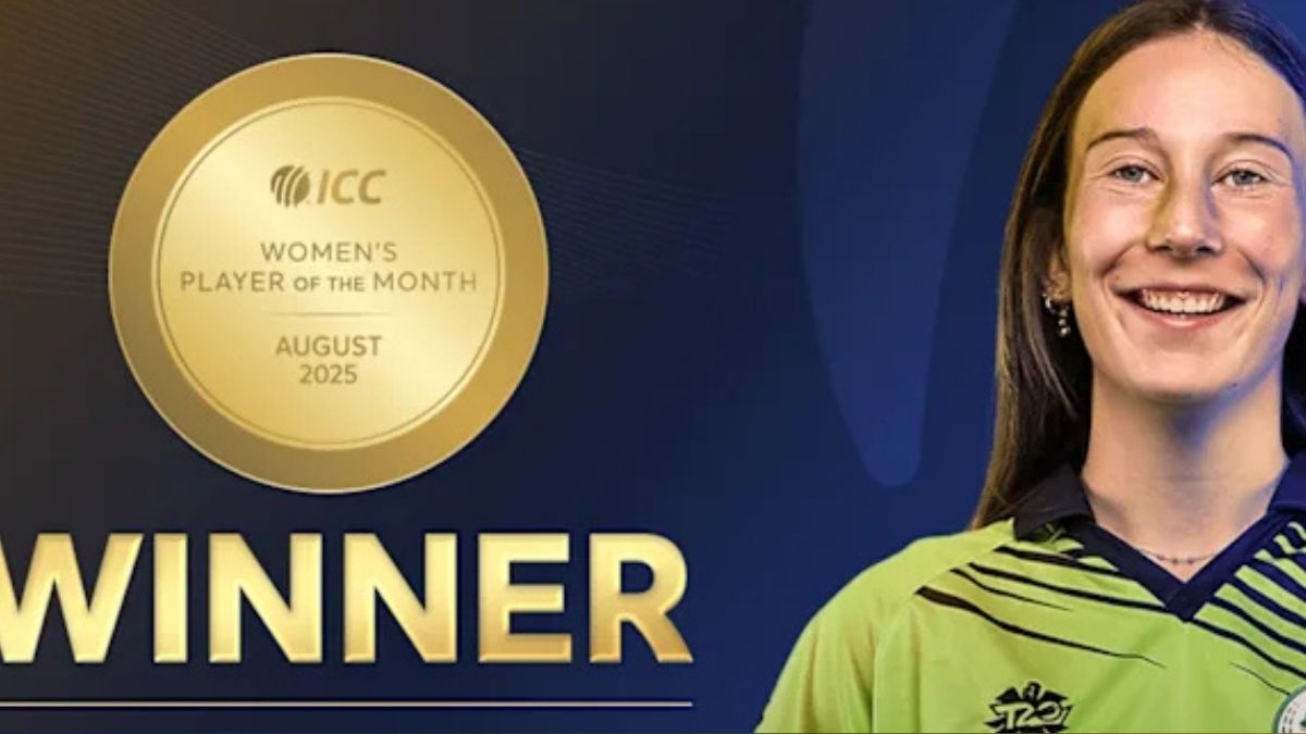ICC Women’s Player of the Month (August 2025): Orla Prendergast