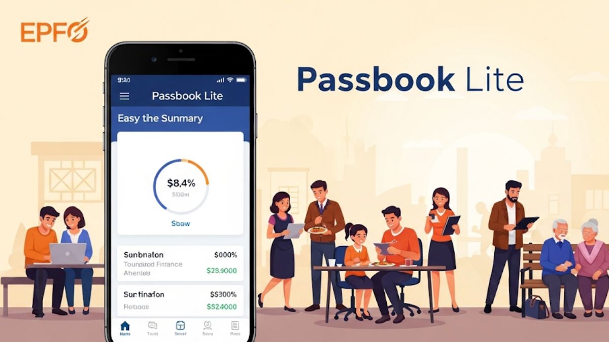 EPFO Launches ‘Passbook Lite’ Faster Claims, Real-Time Tracking