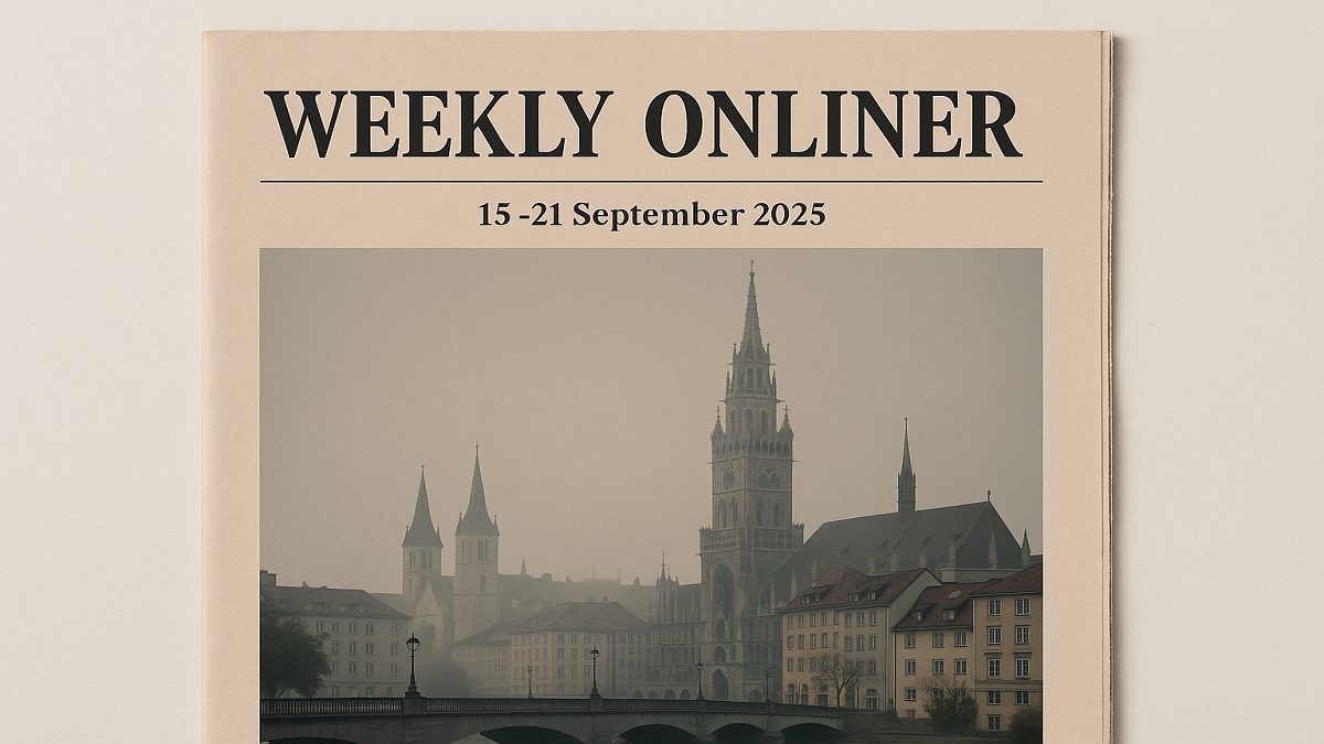 Weekly Current Affairs One Liners 15th to 21st of September, 2025