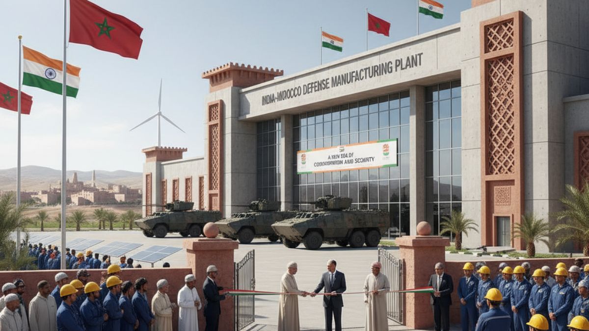 India Sets Up First Defence Manufacturing Plant in Morocco