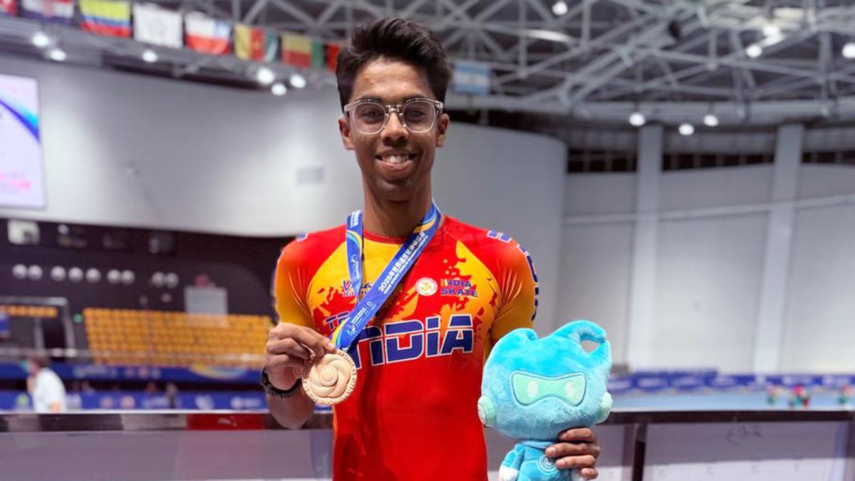 Indian Skater Anish Raj Secures Historic Bronze at World Championships 2025