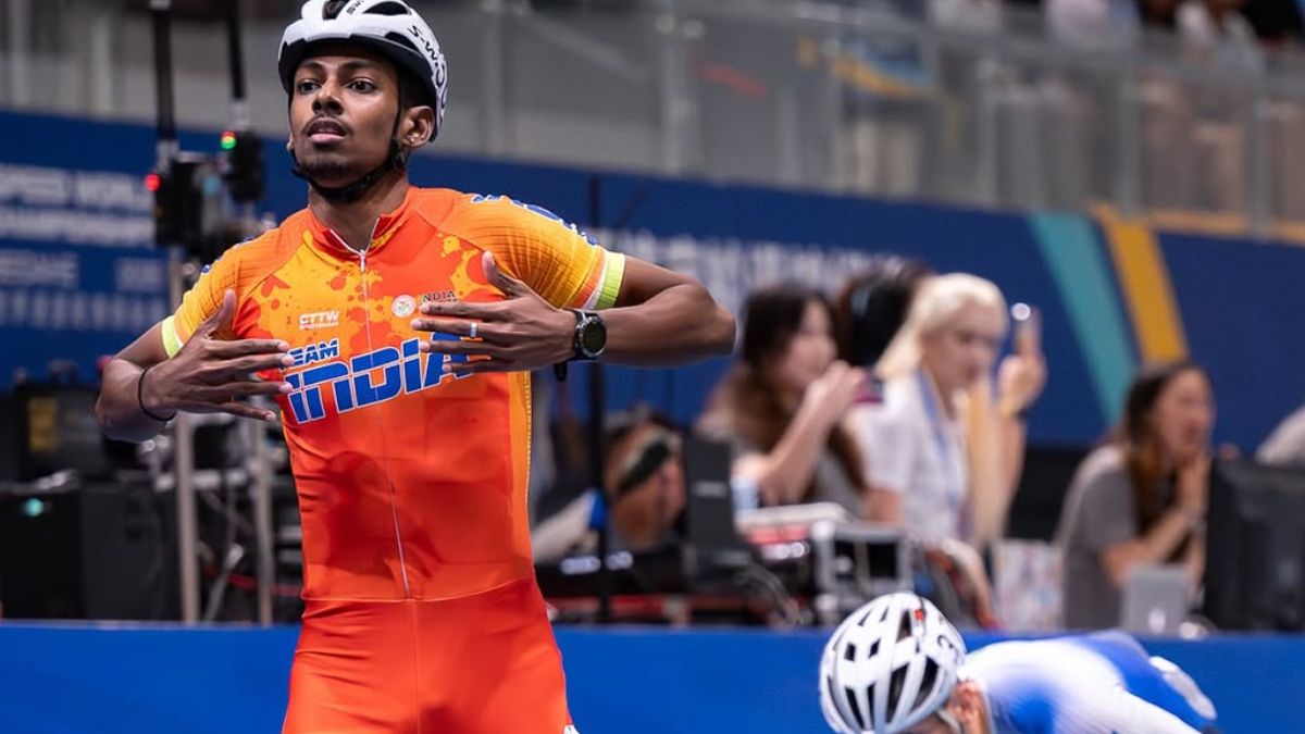 Anandkumar Velkumar Creates History with Gold at World Speed Skating Championships 2025