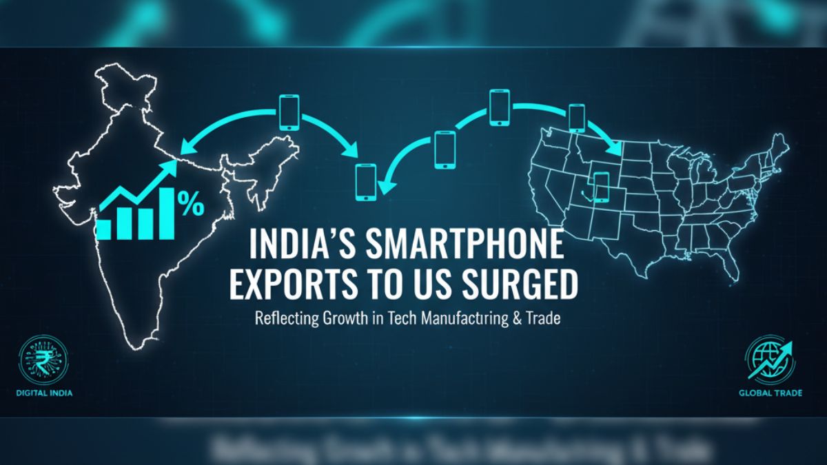 India’s Smartphone Exports to US Surge 148% in August 2025