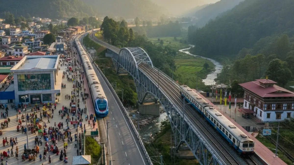 India, Bhutan Approve First Rail Links Projects