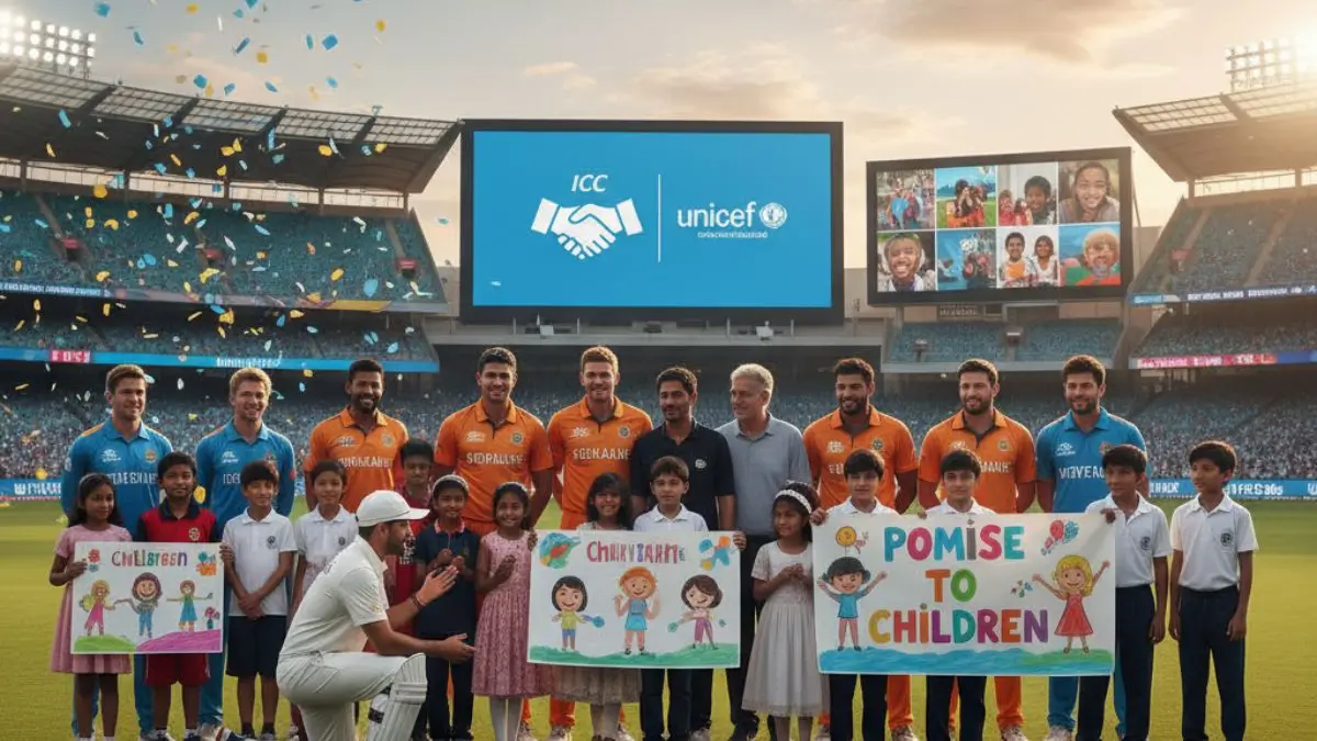ICC, UNICEF Launch 'Promise to Children' Campaign