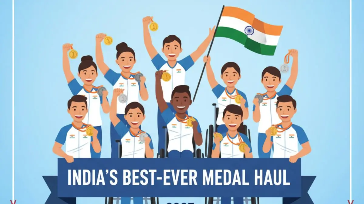 India’s Best-Ever Medal Haul at World Para Athletics Championships 2025
