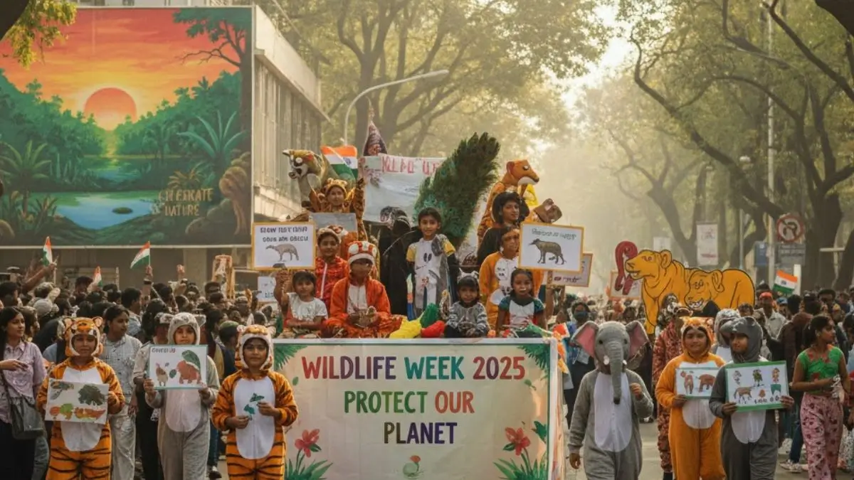 India Launches 5 Species Projects During Wildlife Week 2025