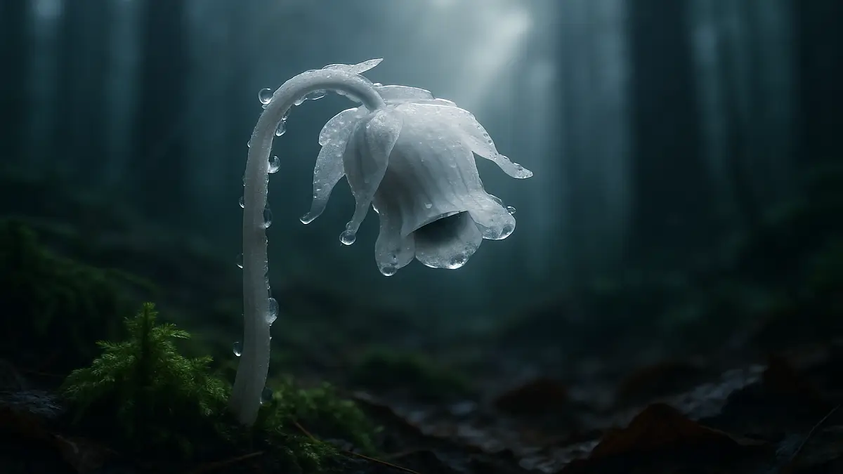 What are ghost flowers? Nature’s Hauntingly Beautiful