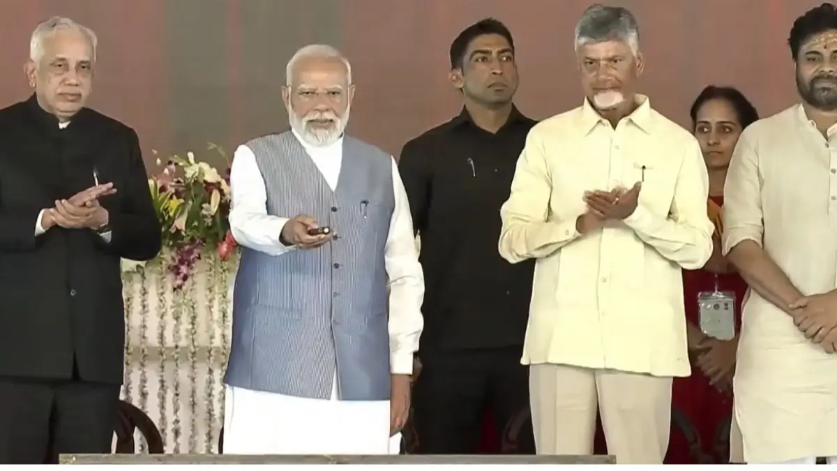 PM Modi Inaugurates ₹13,430 Cr Projects in Kurnool, Andhra Pradesh