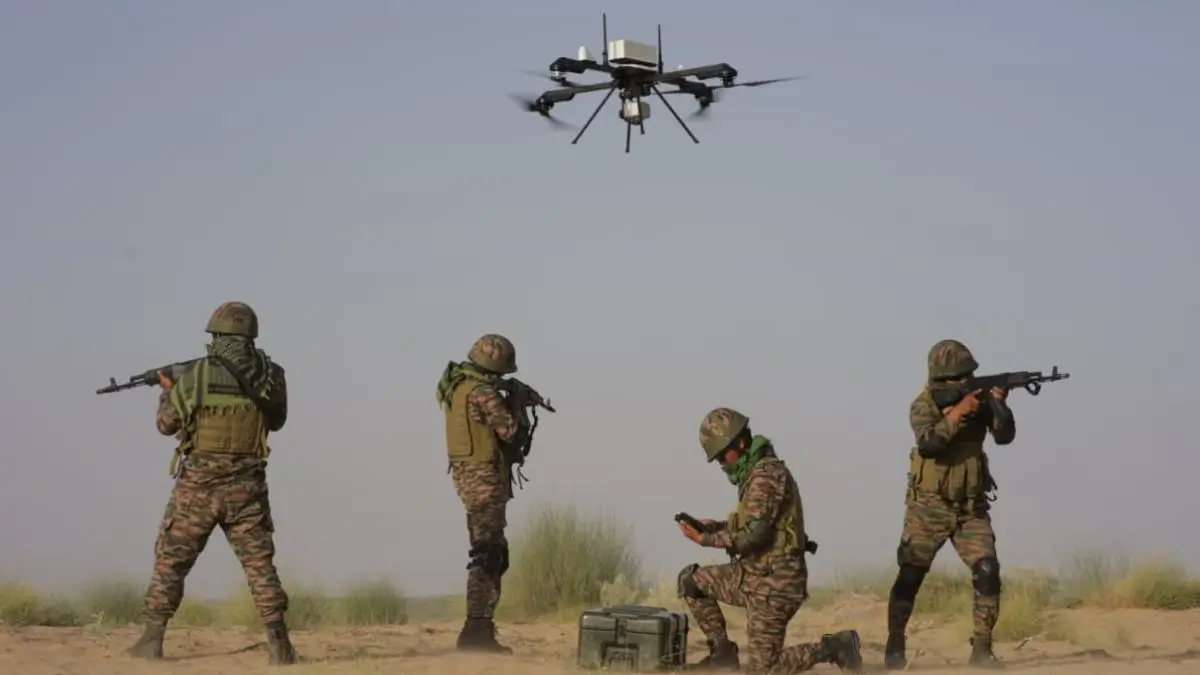 Indian Army Conducts VAYU SAMANVAY-II in Desert Sector