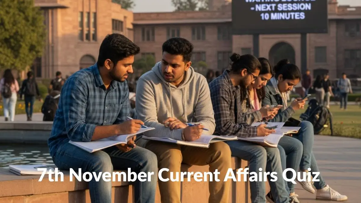 Latest Current Affairs Quiz: 7-11-2025
