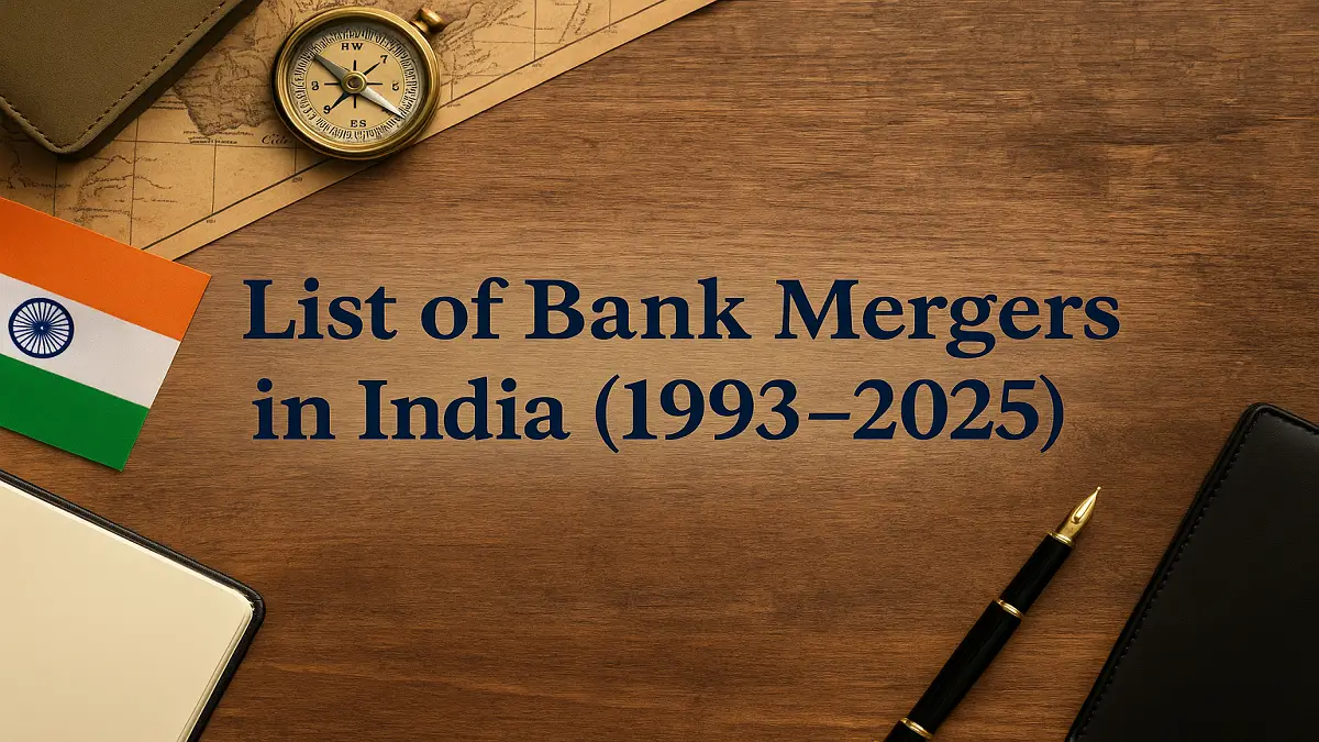 List of Bank Mergers in India (1993–2025)