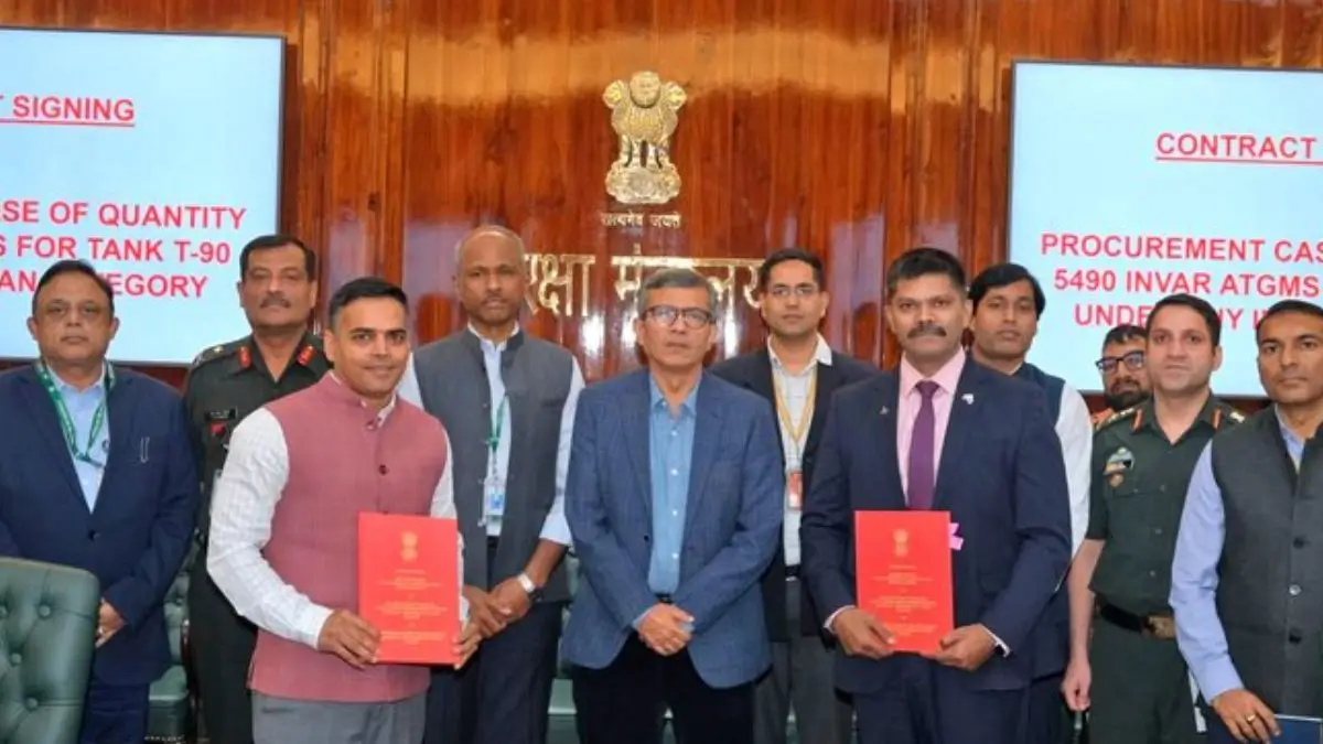 Defence Ministry Signs ₹2,095 Crore Deal with BDL 