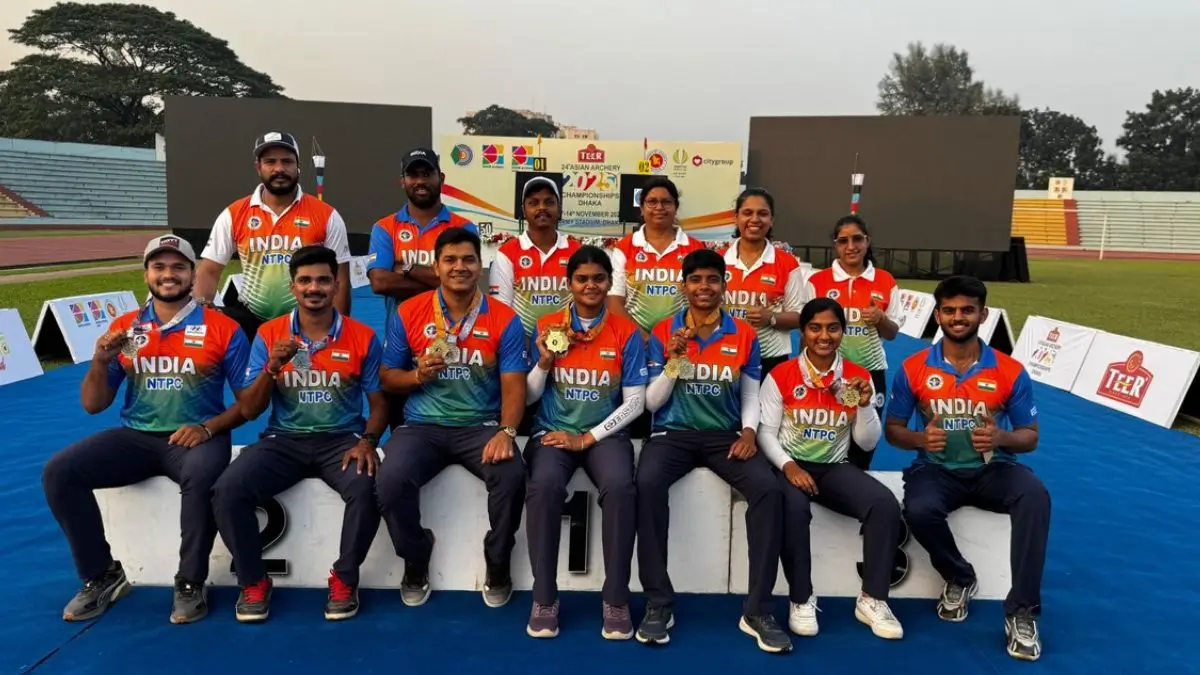 India Tops Asian Archery Championships 2025