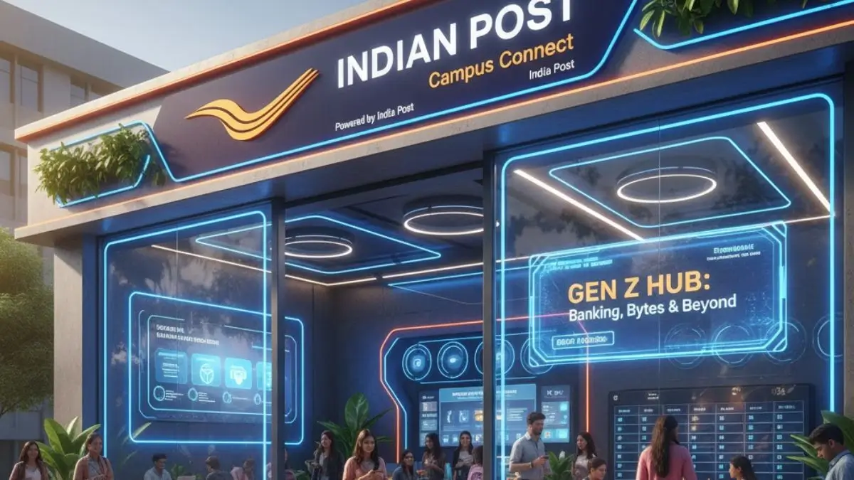 India Post Goes Trendy New Gen Z–Focused Campus Outlet at IIT Delhi
