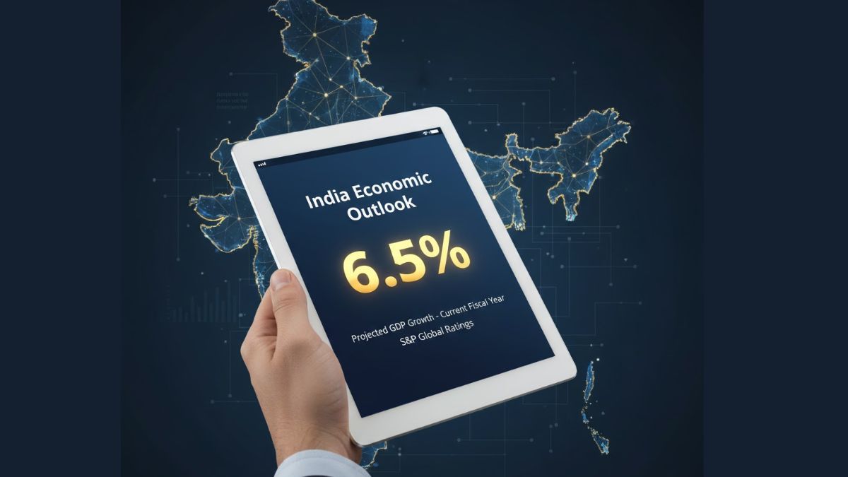 S&P Forecasts 6.5% GDP Growth for India in FY2025-26