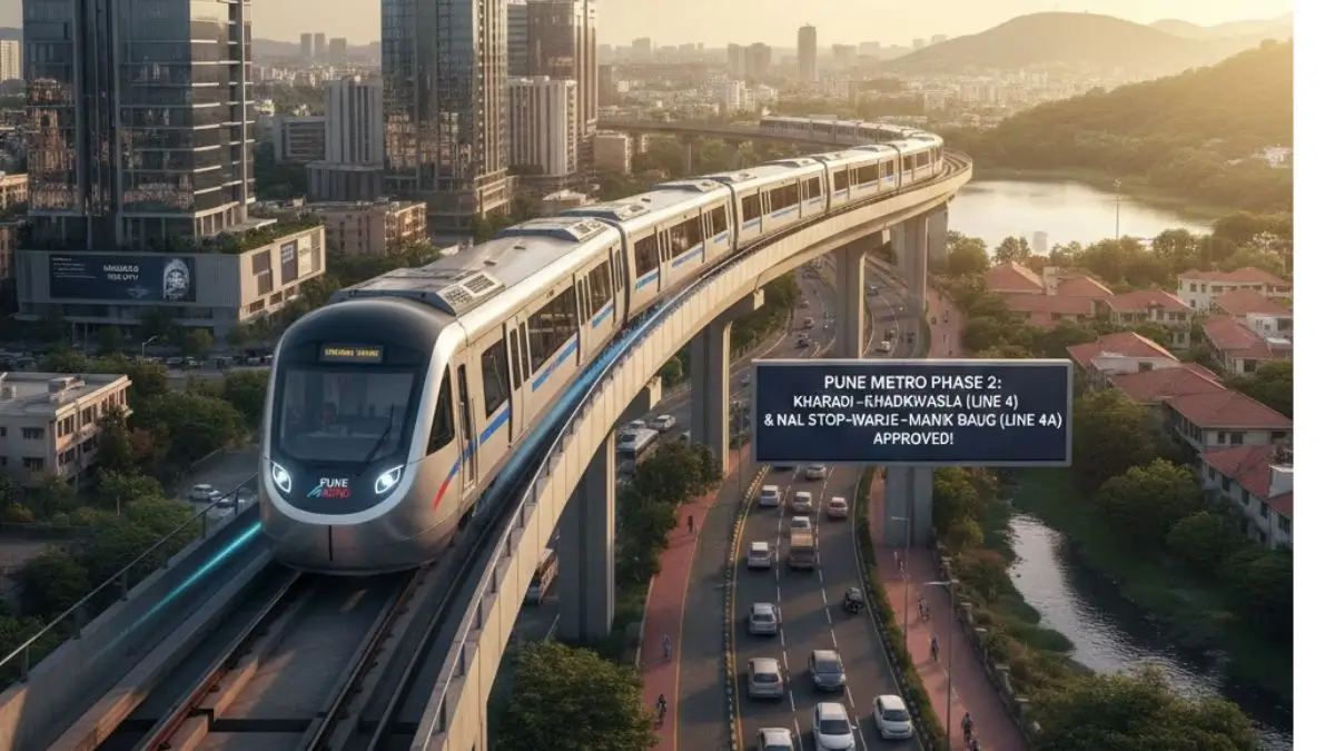 Cabinet Green Signal For The Pune Metro Rail Project Phase-2
