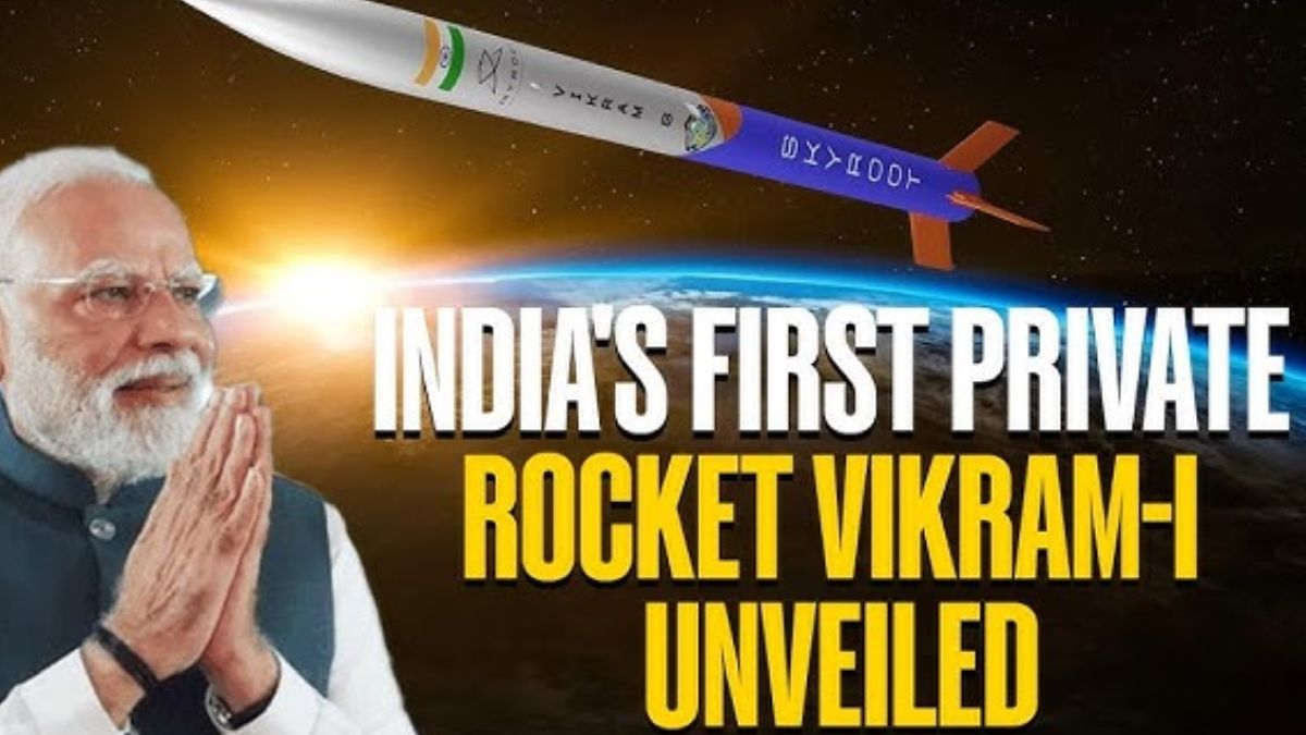 PM Modi Launches Vikram-I Rocket And Skyroot’s Infinity Campus (1)