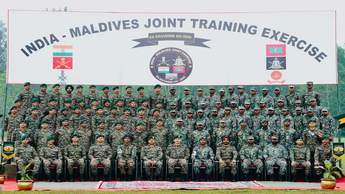 India–Maldives Joint Military Exercise EKUVERIN 2025 Begins in Kerala