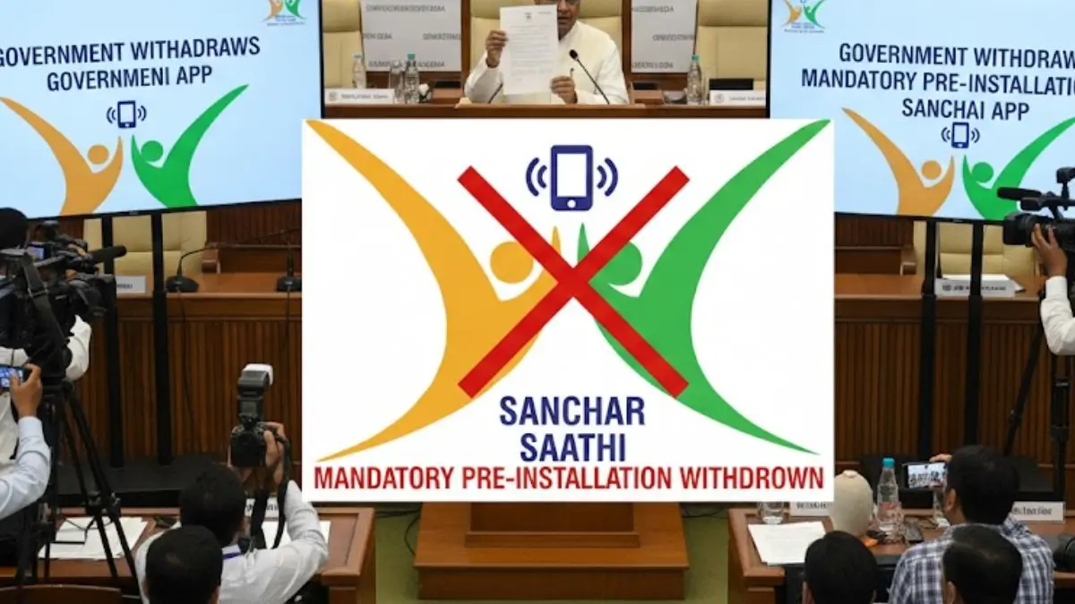 Government Withdraws Mandatory Pre-Installation of Sanchar Saathi App  (1)