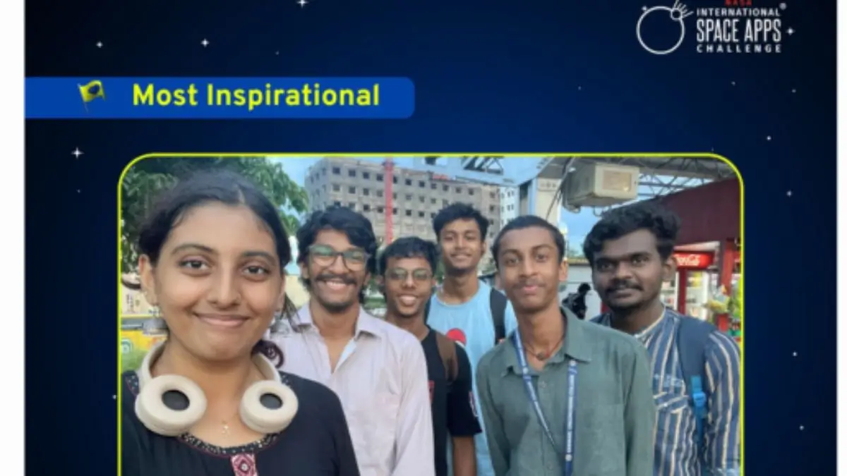 Indian Team Bags Global Top Honour at NASA Space Apps Challenge