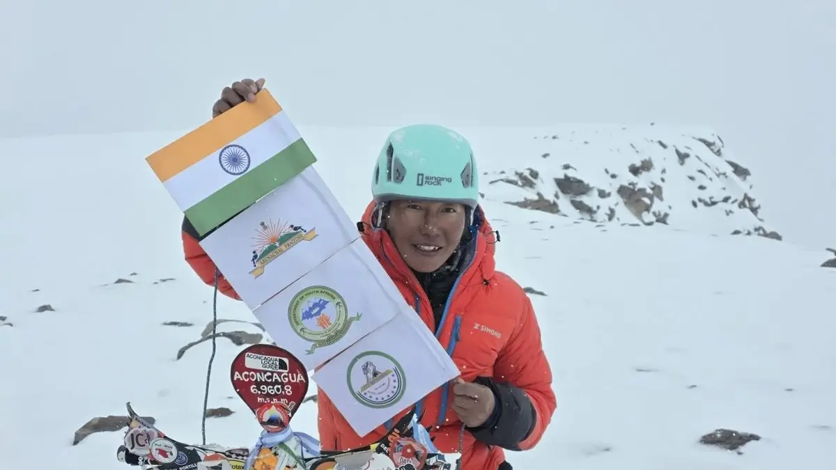 Kabak Yano from Arunachal Pradesh Conquers This Western Hemisphere’s Highest Peak