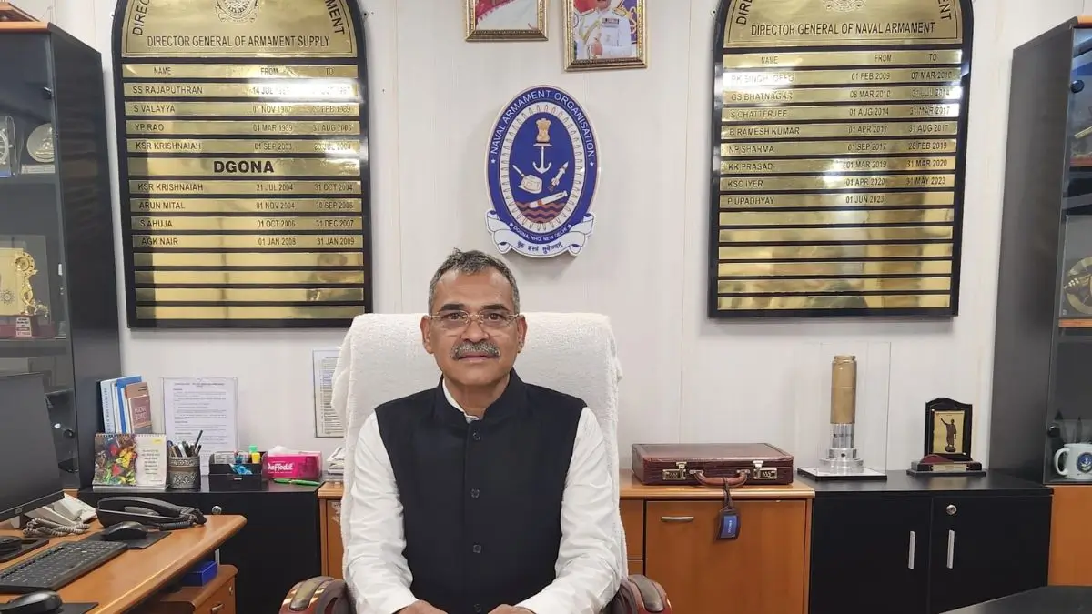Leadership Change at Naval Armament Meet The New DG