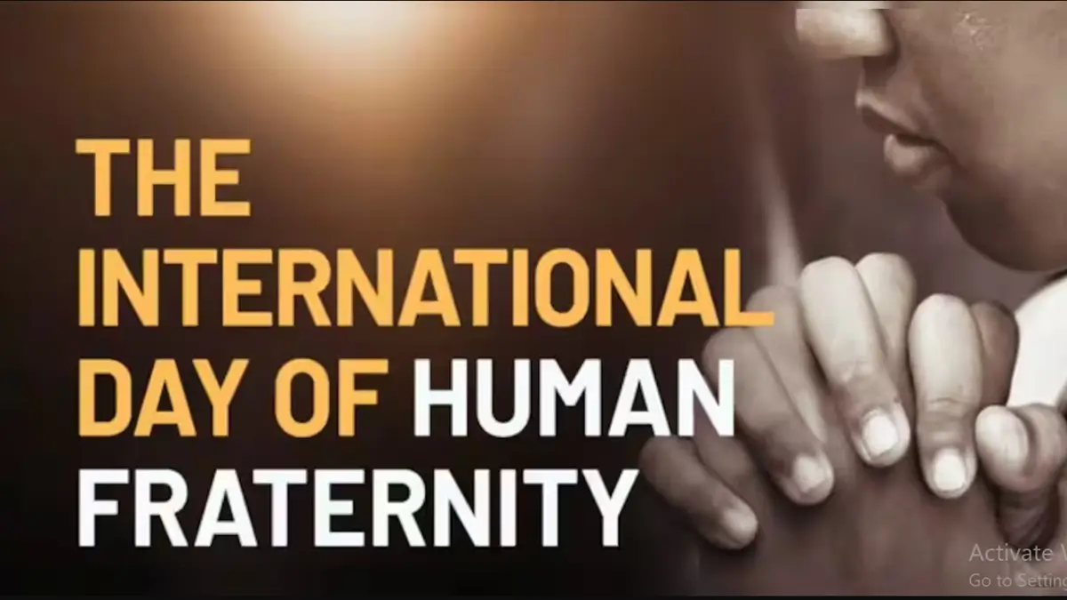 International Day of Human Fraternity: Dialogue Over Division