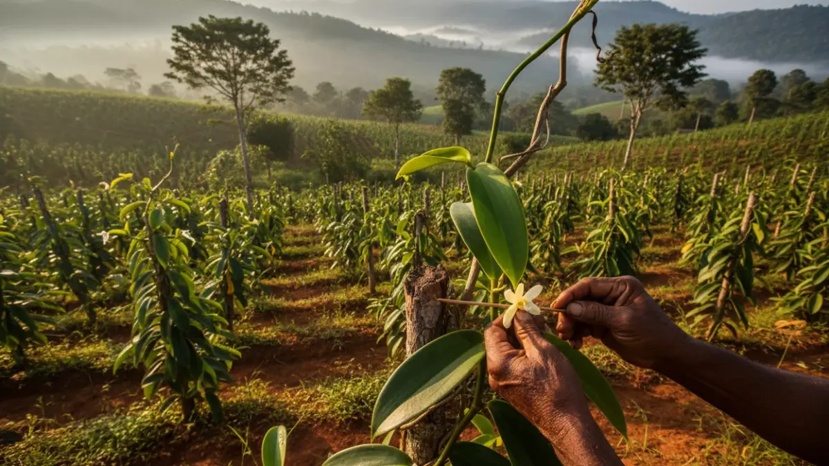 Which Country is known as the Land of Vanilla?