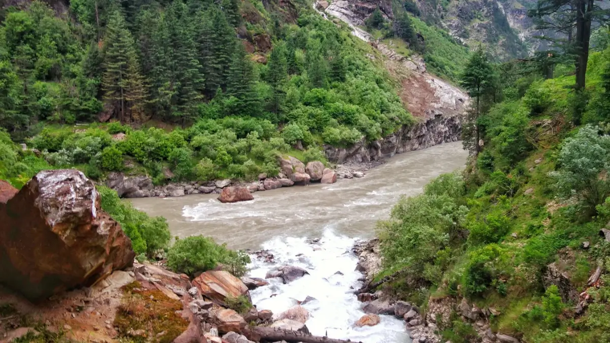 Which River is known as the Moon River of India?