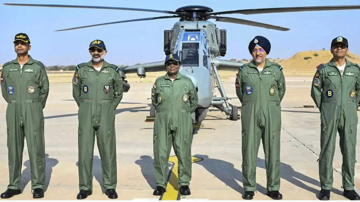 President Murmu Flies ‘Prachand’ in Historic Sortie in India's Indigenous Combat Helicopter